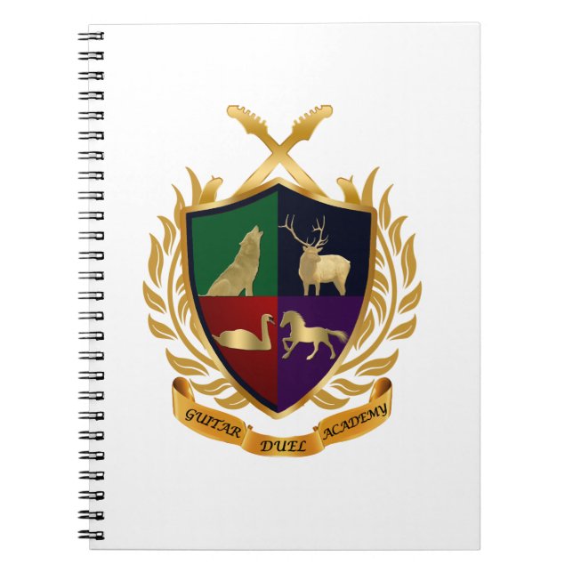Cuaderno Guitar Duel Academy Notebook (Frente)