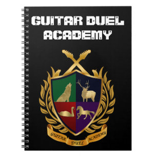 Cuaderno Guitar Duel Academy Notebook