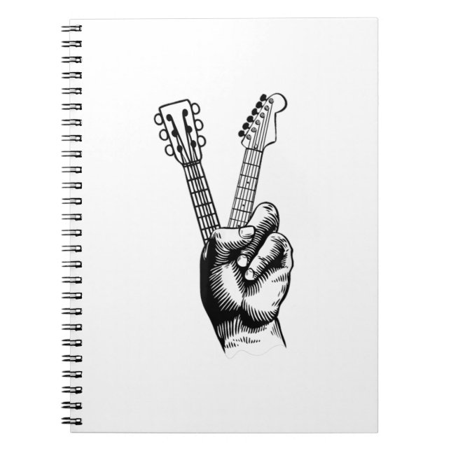 Cuaderno Guitar Lover | Say Hi Guitar Gift (Frente)