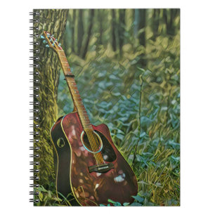 Cuaderno Guitarist birthday gift