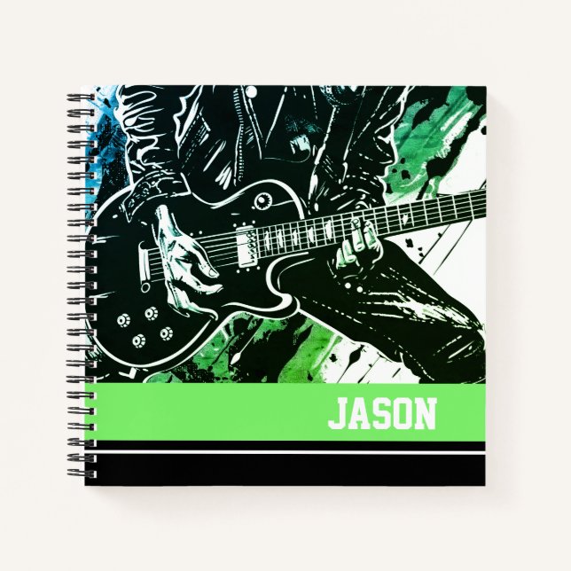 Cuaderno Guitarista (Anverso)