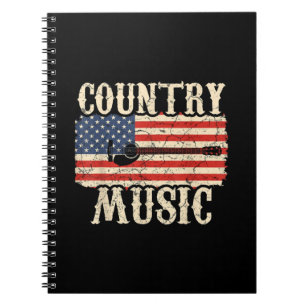 Cuaderno Guitarista de Música de País Guitarra Nacimiento B
