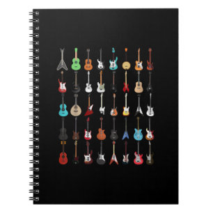 Cuaderno Guitarista guitarra Instrumento musical Rock and R