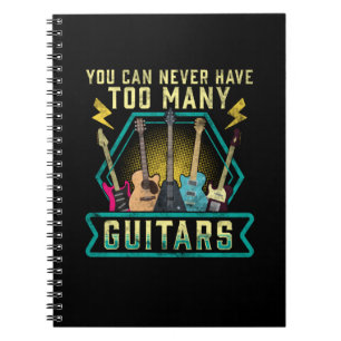 Cuaderno Guitarista: Nunca se puede tener demasiadas navida