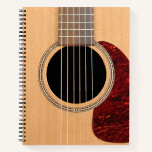 Cuaderno Guitarra Acústica Dreadnought de 6 Cuerdas