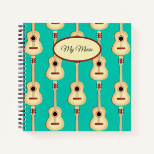 Cuaderno Guitarra acústica / música