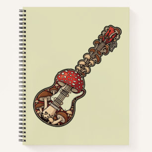 Cuaderno Guitarra de hongo
