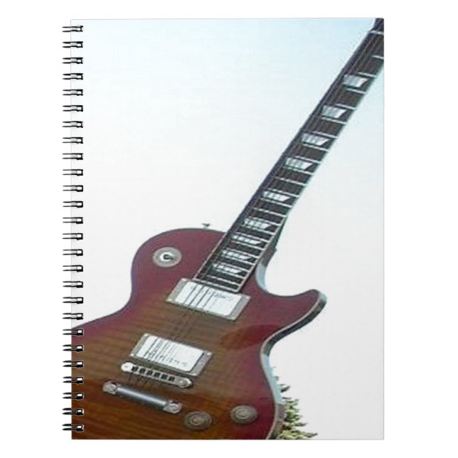 Cuaderno Guitarra eléctrica (Frente)