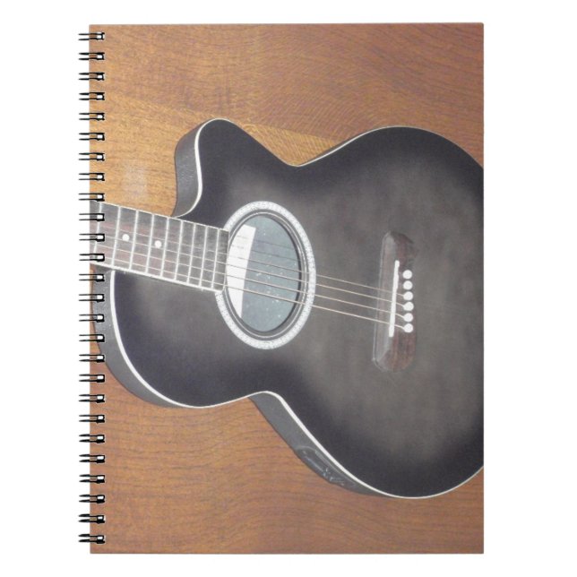 Cuaderno Guitarra eléctrica acústica (Frente)