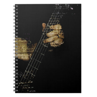 Cuaderno Guitarra lírica inspiradora