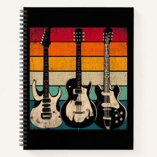 Cuaderno Guitarra retro