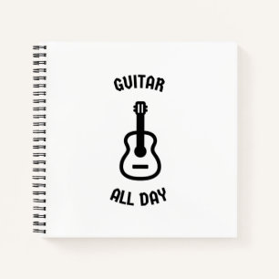 Cuaderno Guitarra todo el día