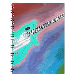 Cuaderno Guitarra Verde