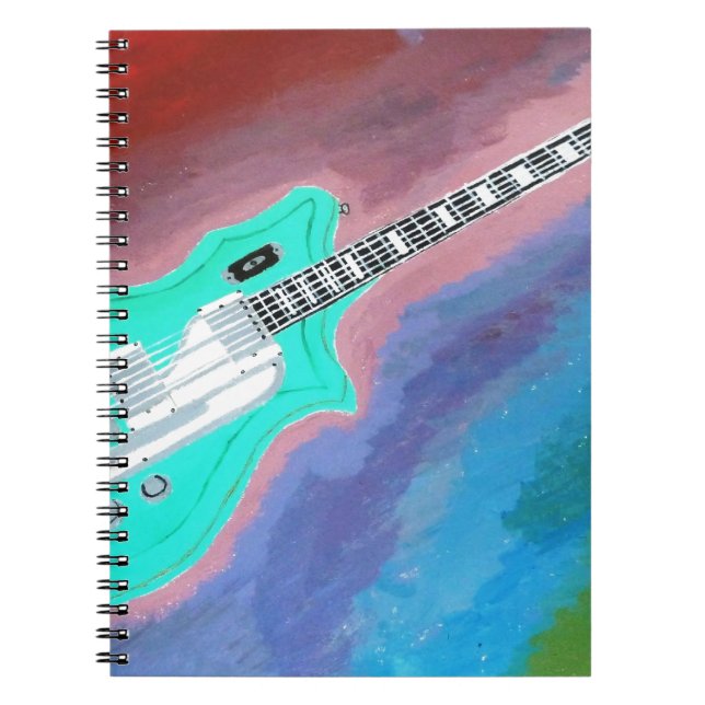 Cuaderno Guitarra Verde (Frente)