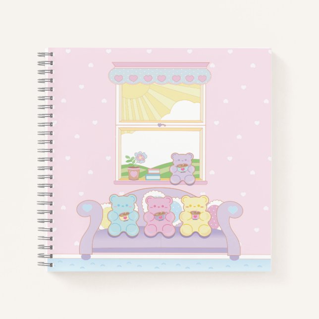 Cuaderno Gummi Sweet Morning Spiral Notebook (Anverso)