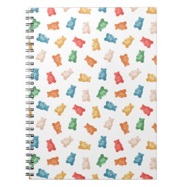 Cuaderno Gummy Bears Pattern