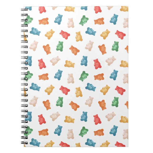 Cuaderno Gummy Bears Pattern (Frente)