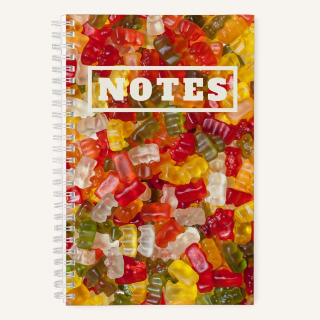 Cuaderno Gummy Candy Cute (Anverso)