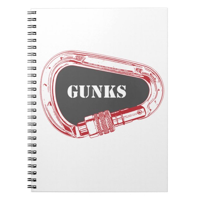 Cuaderno Gunks Climbing Carabiner (Frente)