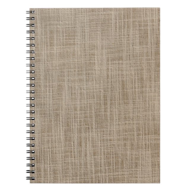 Cuaderno Gunny sack background (Frente)