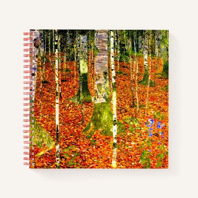 Cuaderno Gustav Klimt Abedules (Anverso)