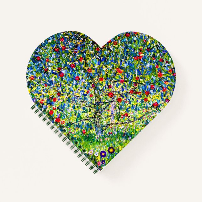 Cuaderno Gustav Klimt Apple Tree (Anverso)