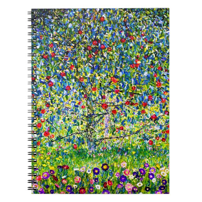 Cuaderno Gustav Klimt Apple Tree (Frente)