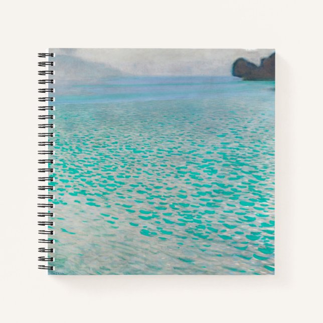 Cuaderno Gustav Klimt - Attersee (Anverso)