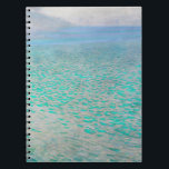 Cuaderno Gustav Klimt - Attersee<br><div class="desc">Attersee - Gustav Klimt,  Oil on Canvas,  1910</div>