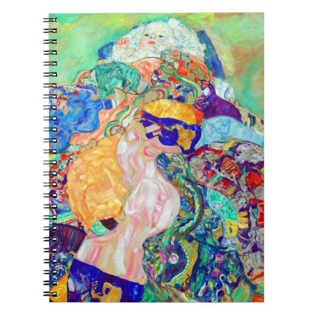 Cuaderno Gustav Klimt Baby Cradle (Frente)