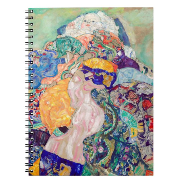 Cuaderno Gustav Klimt - Bebé / Cuna (Frente)