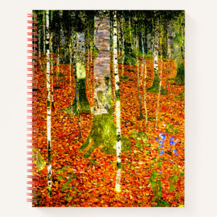 Cuaderno Gustav Klimt Birch Trees