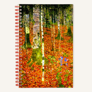 Cuaderno Gustav Klimt Birch Trees