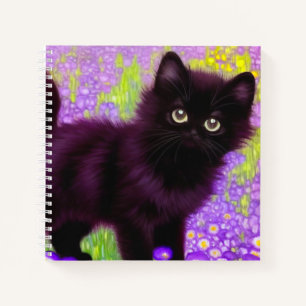 Cuaderno Gustav Klimt Black Kitten