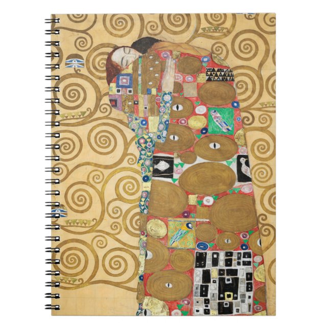 Cuaderno Gustav Klimt - Complemento, Frisa Estúclet (Frente)