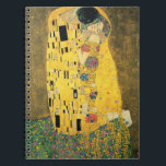 Cuaderno GUSTAV KLIMT - El beso de 1907<br><div class="desc">GUSTAV KLIMT - El beso 1907Aceite y Relieve metalizado dorado en lienzo</div>