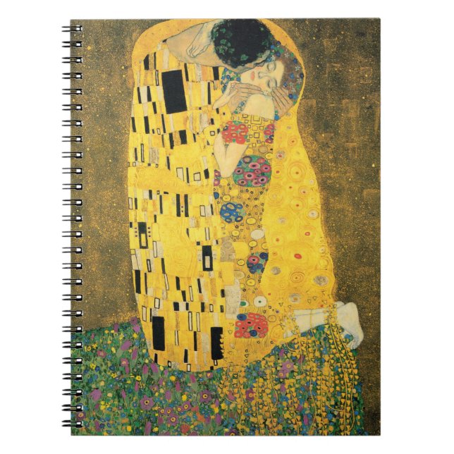 Cuaderno GUSTAV KLIMT - El beso de 1907 (Frente)