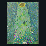 Cuaderno Gustav Klimt - El Girasol<br><div class="desc">El girasol - Gustav Klimt,  Oil on Canvas,  1907</div>