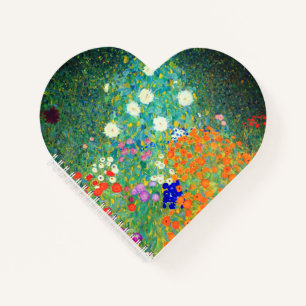Cuaderno Gustav Klimt Flower Garden