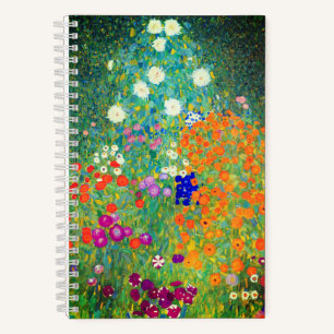 Cuaderno Gustav Klimt Flower Garden