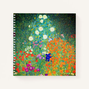Cuaderno Gustav Klimt Flower Garden