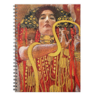 Cuaderno Gustav Klimt - Higía Diosa de la Medicina de la Sa