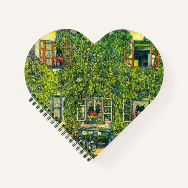 Cuaderno Gustav Klimt La Casa de la Guardia (Anverso)