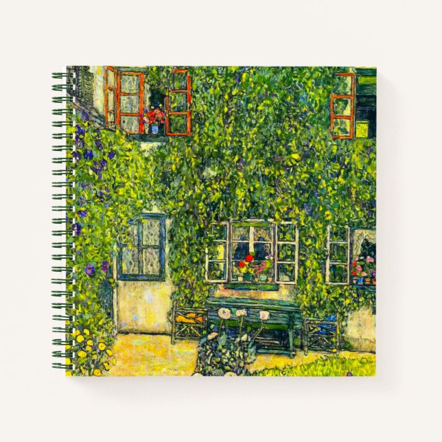 Cuaderno Gustav Klimt La Casa de la Guardia (Anverso)