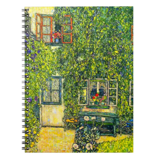 Cuaderno Gustav Klimt La Casa de la Guardia (Frente)