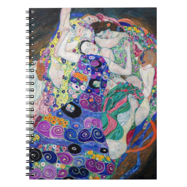 Cuaderno Gustav Klimt - La Virgen (Frente)
