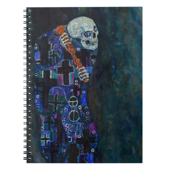 Cuaderno Gustav Klimt - Muerte y vida (Frente)