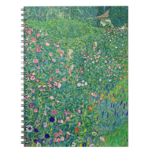 Cuaderno Gustav Klimt - Paisaje de jardín italiano