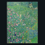 Cuaderno Gustav Klimt - Paisaje de los jardines italianos<br><div class="desc">Paisaje Jardín Italiano / Paisaje Horticultural Italiano - Gustav Klimt,  Petróleo en Lienzo,  1913</div>