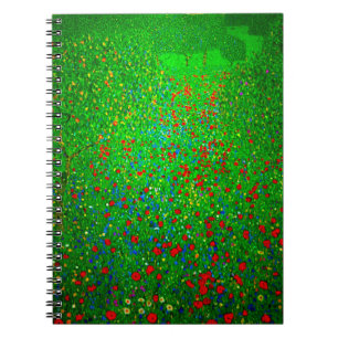Cuaderno Gustav Klimt Poppy Field